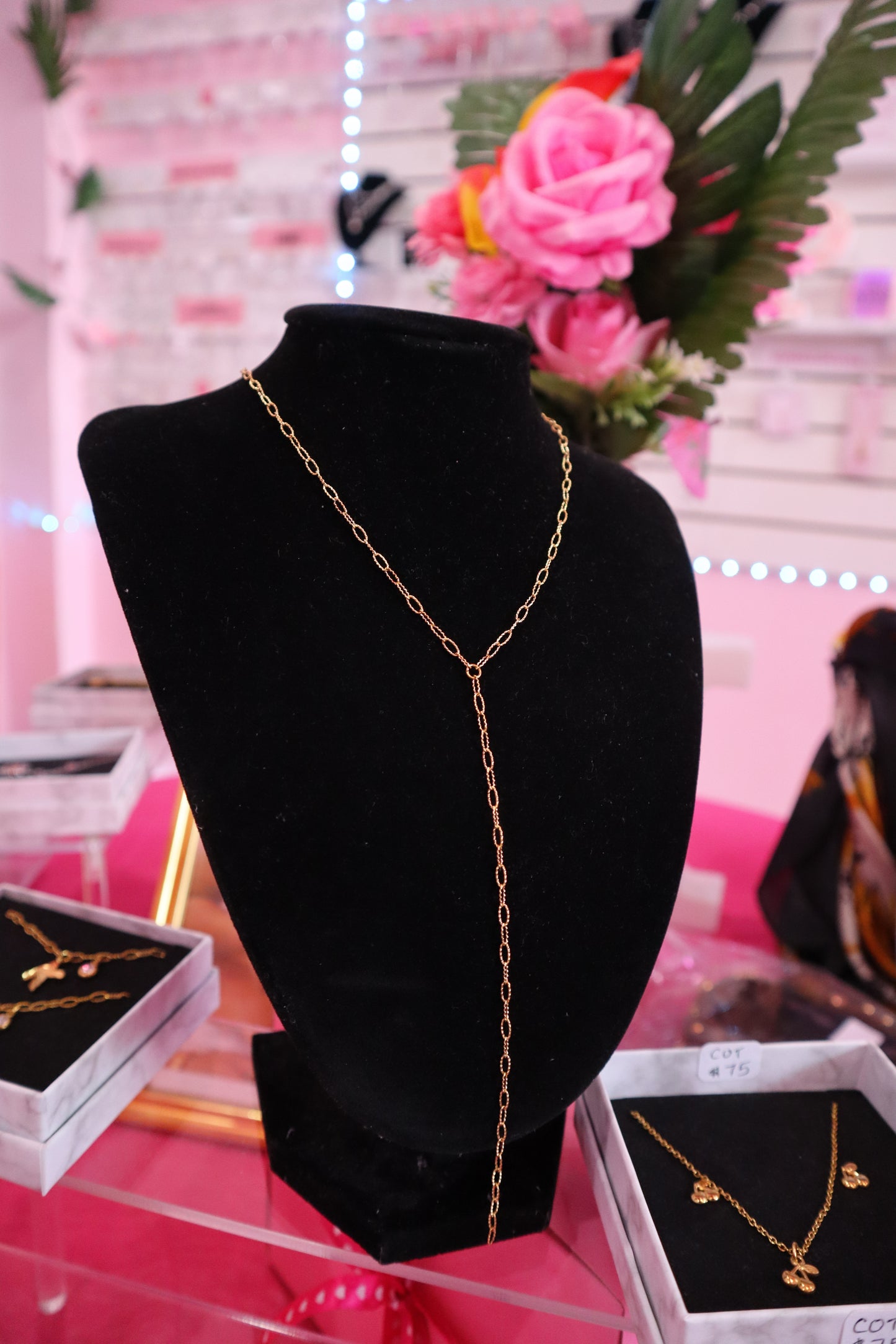 DELUXE Lariat Necklace