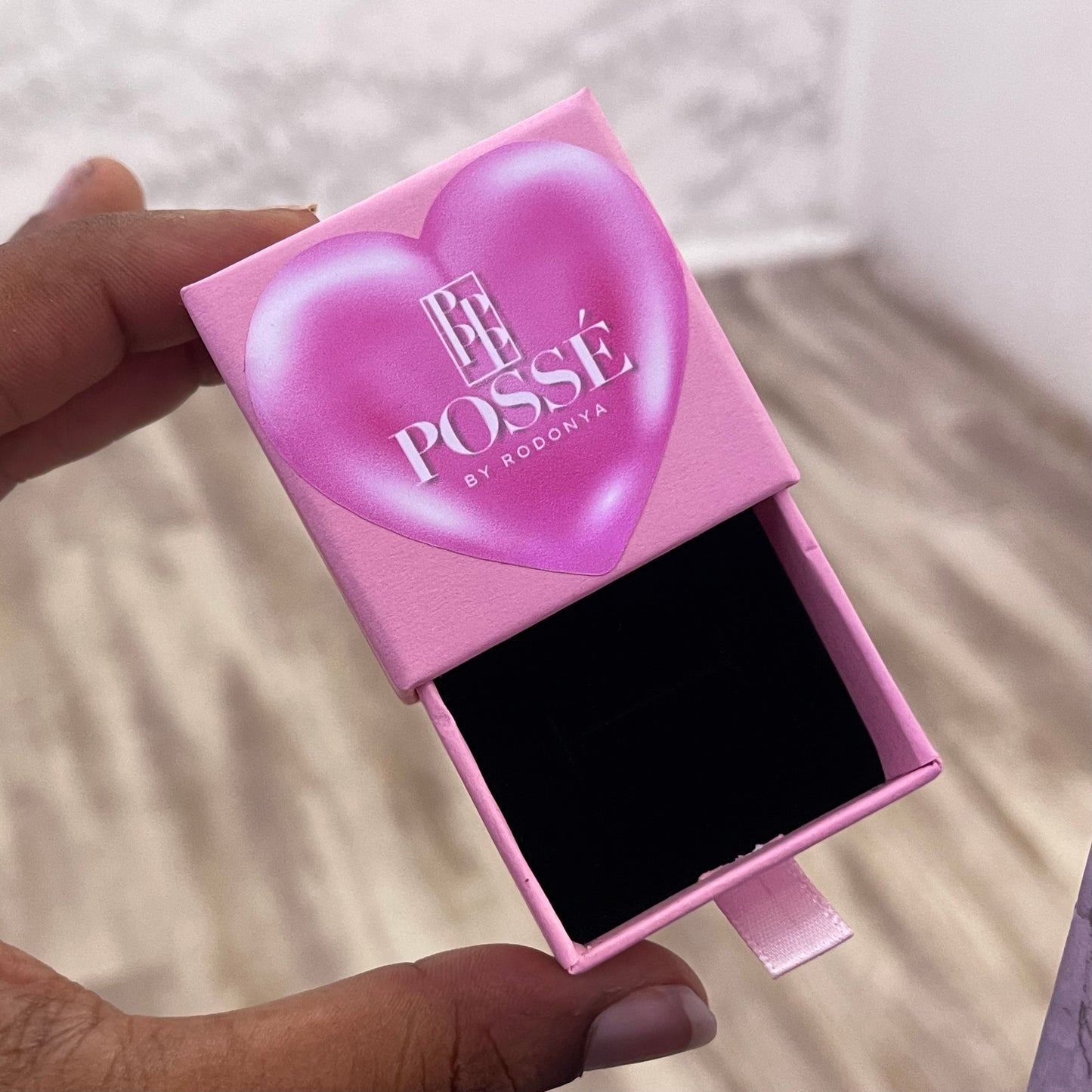 Pink Ring Box