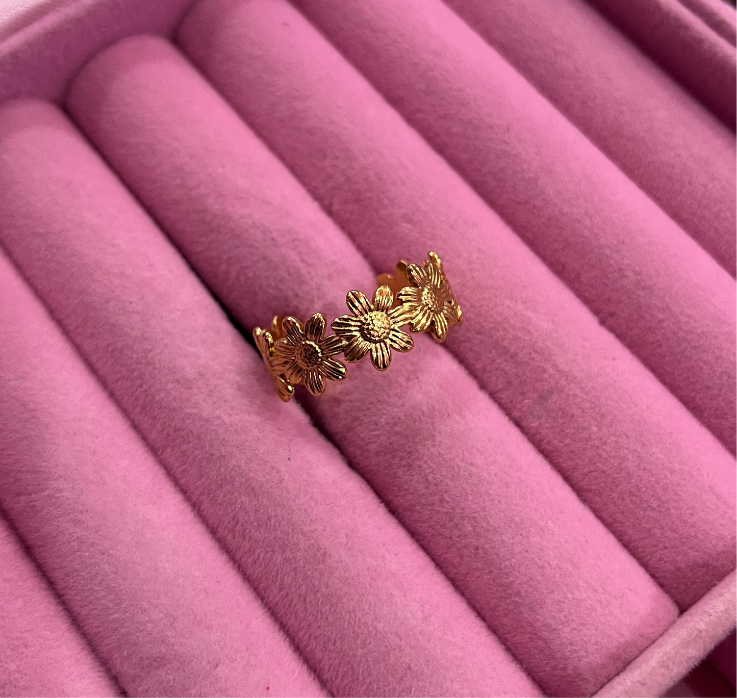 Daisy Cuff Ring
