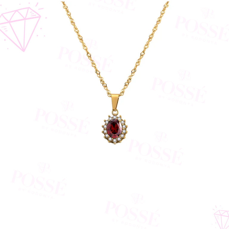 ICY DAISY Birthstone Necklace