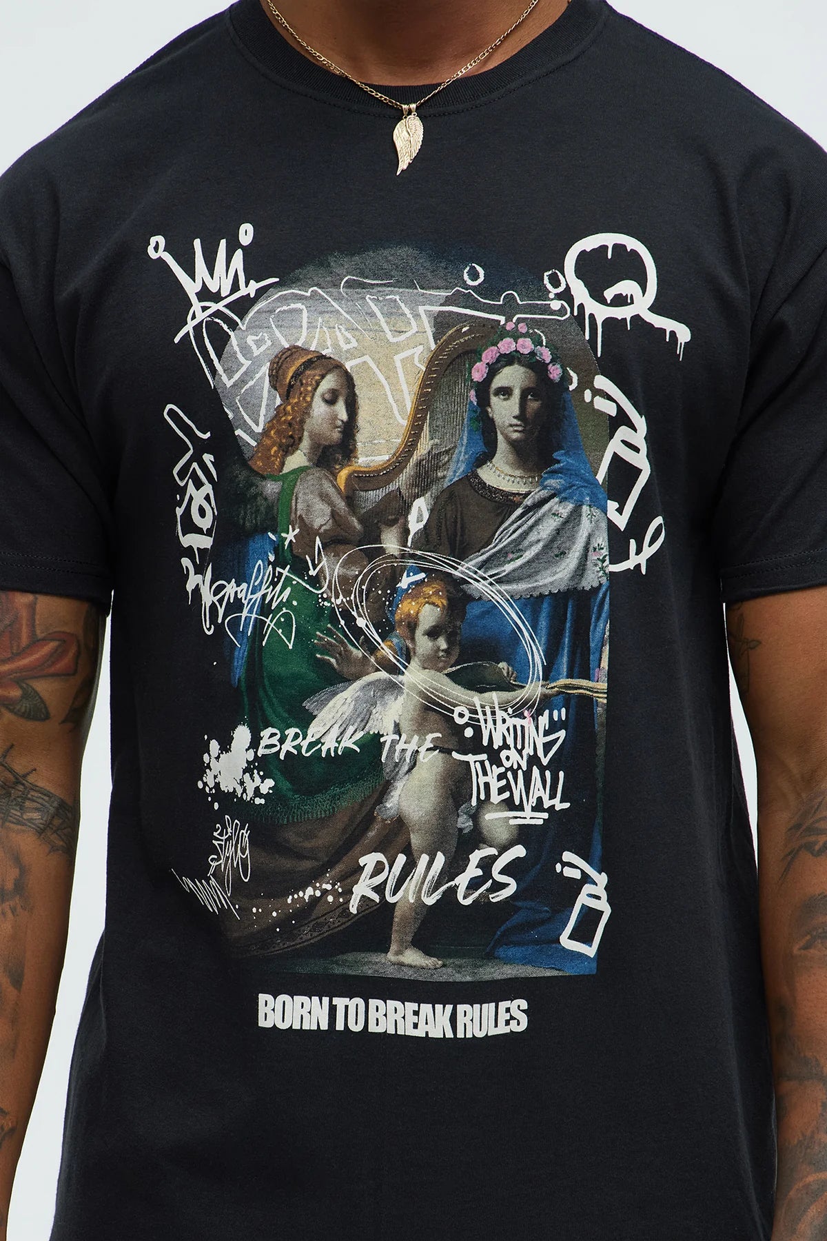 Break the Rules Tee - Black