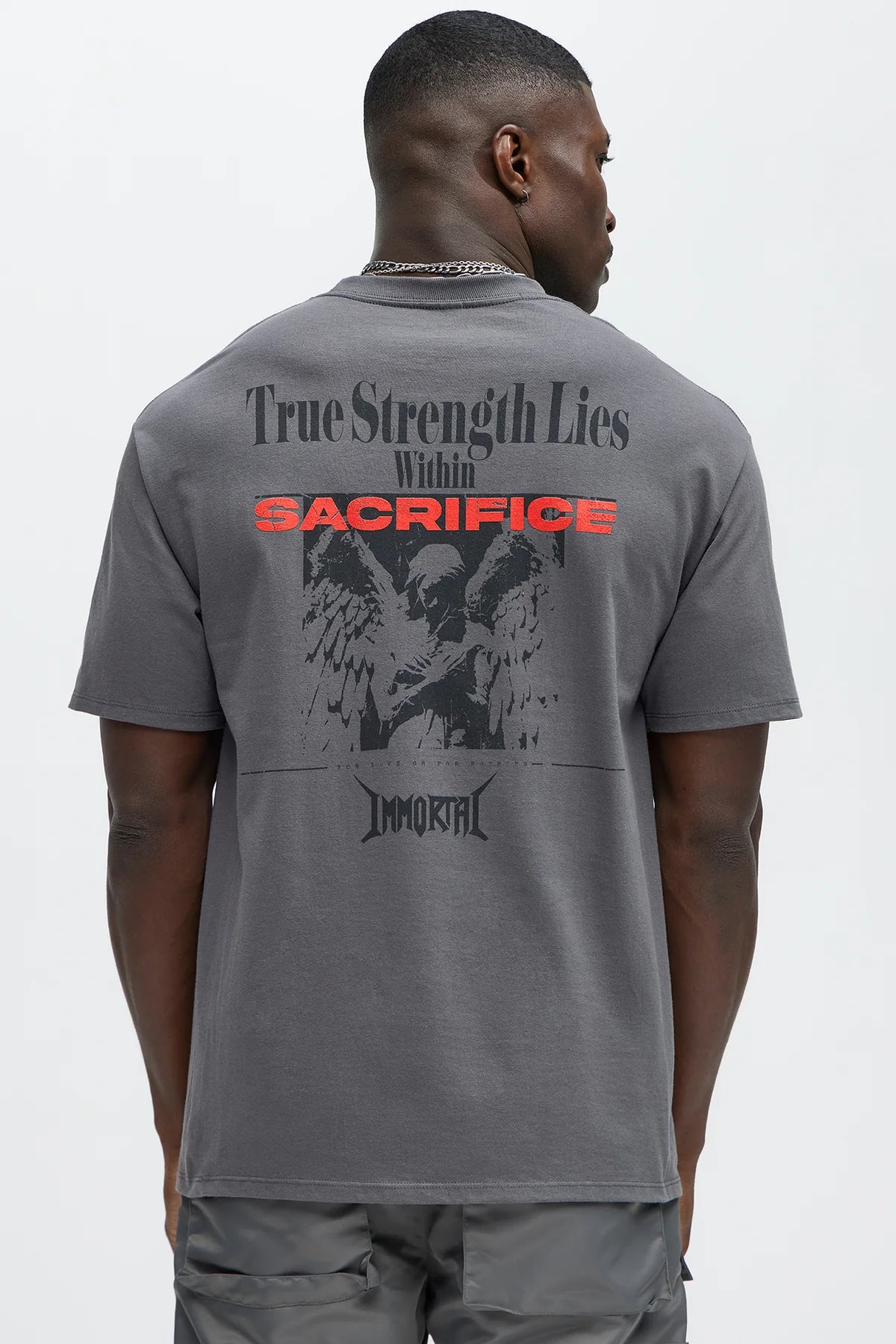 “Sacrifice” Tee - Grey