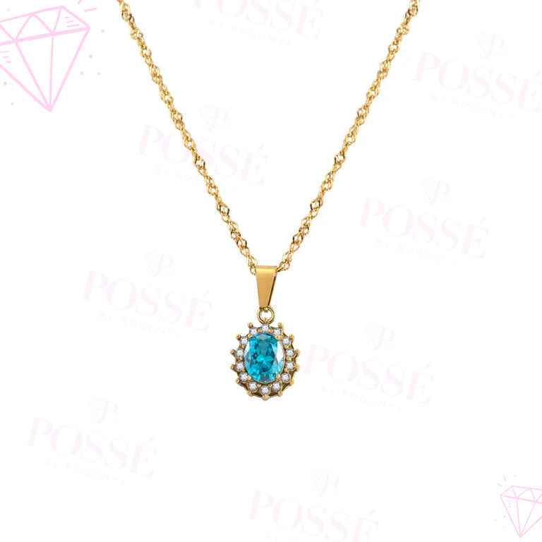 ICY DAISY Birthstone Necklace