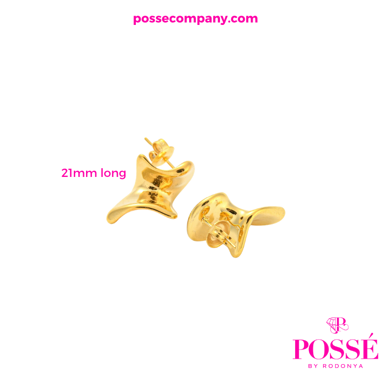 GOLDEN CURVE Earrings