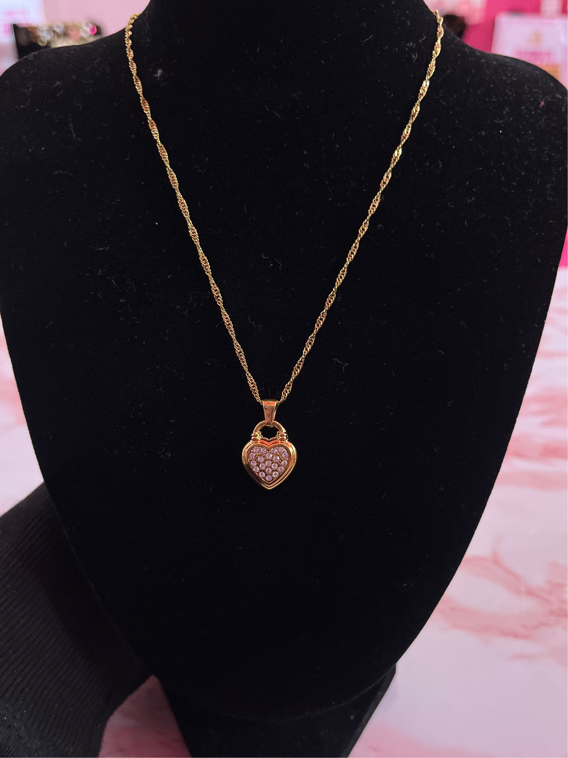 Locked In Love Necklace