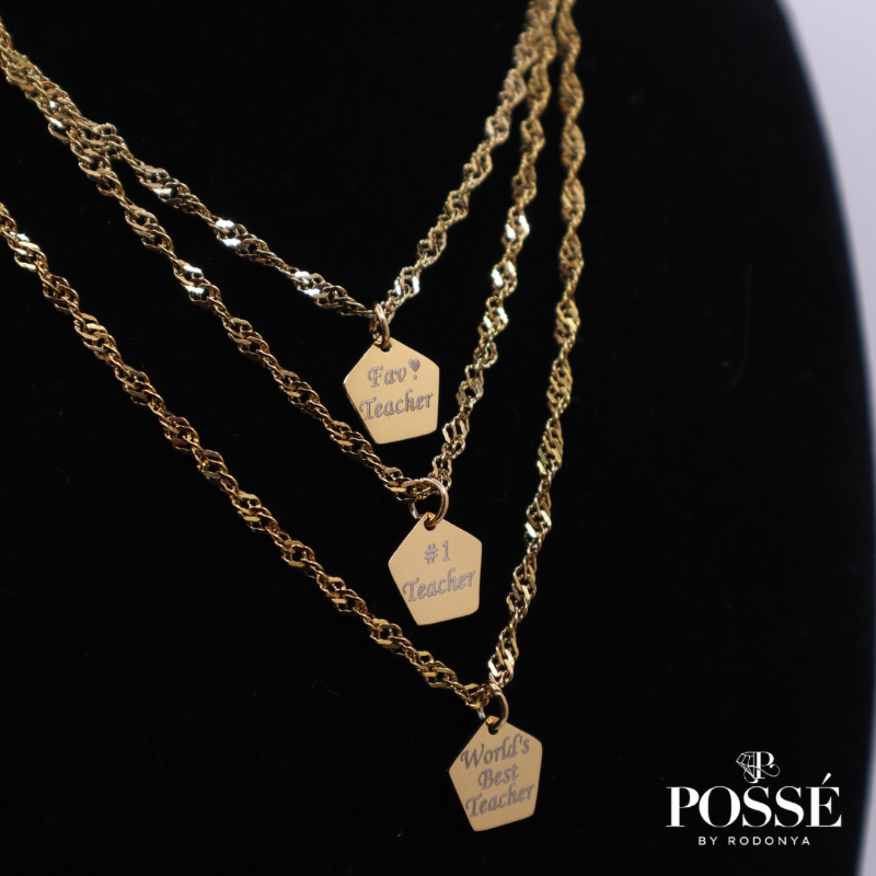 TEACHER APPRECIATION Pendant Necklace