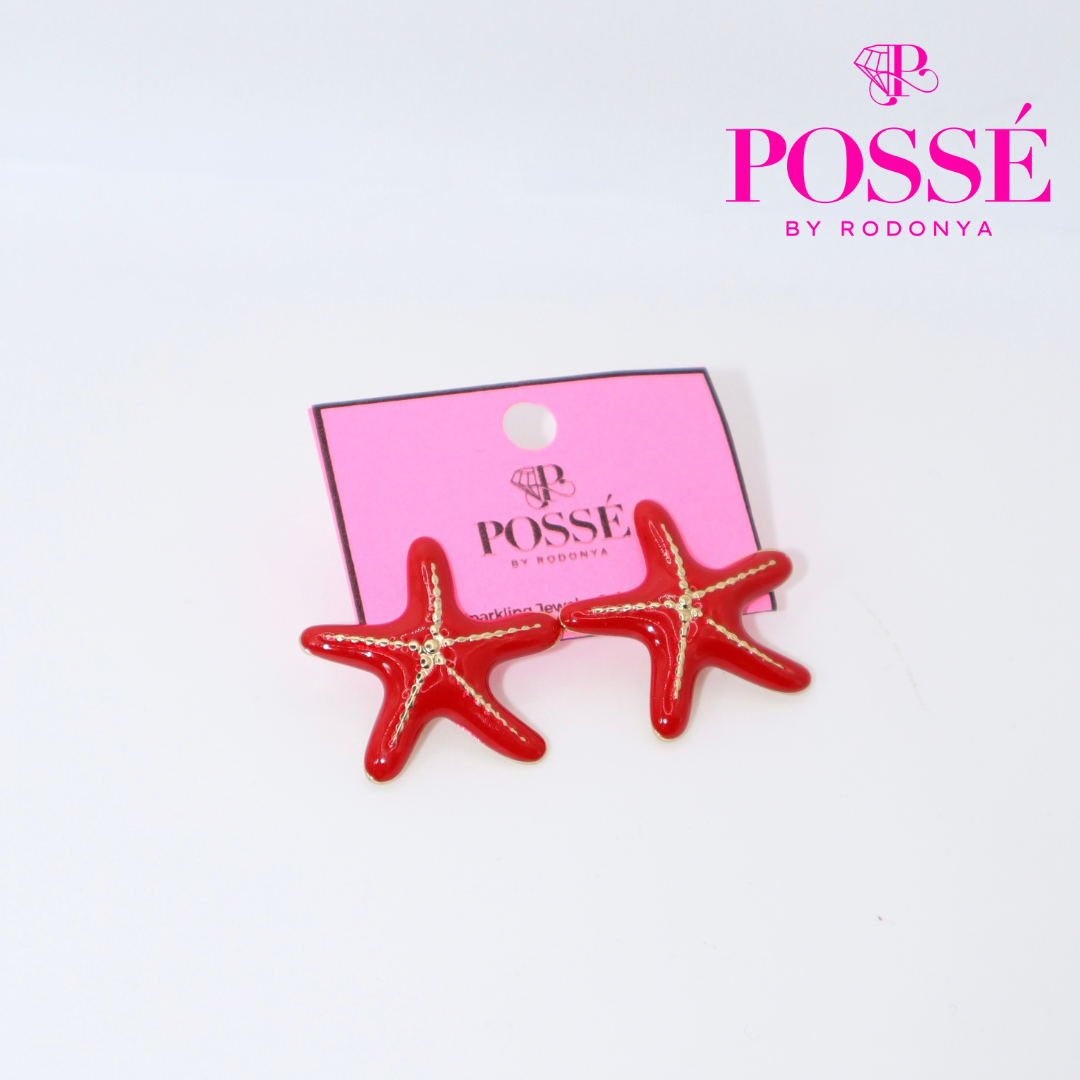 RUBY STARLET Studs