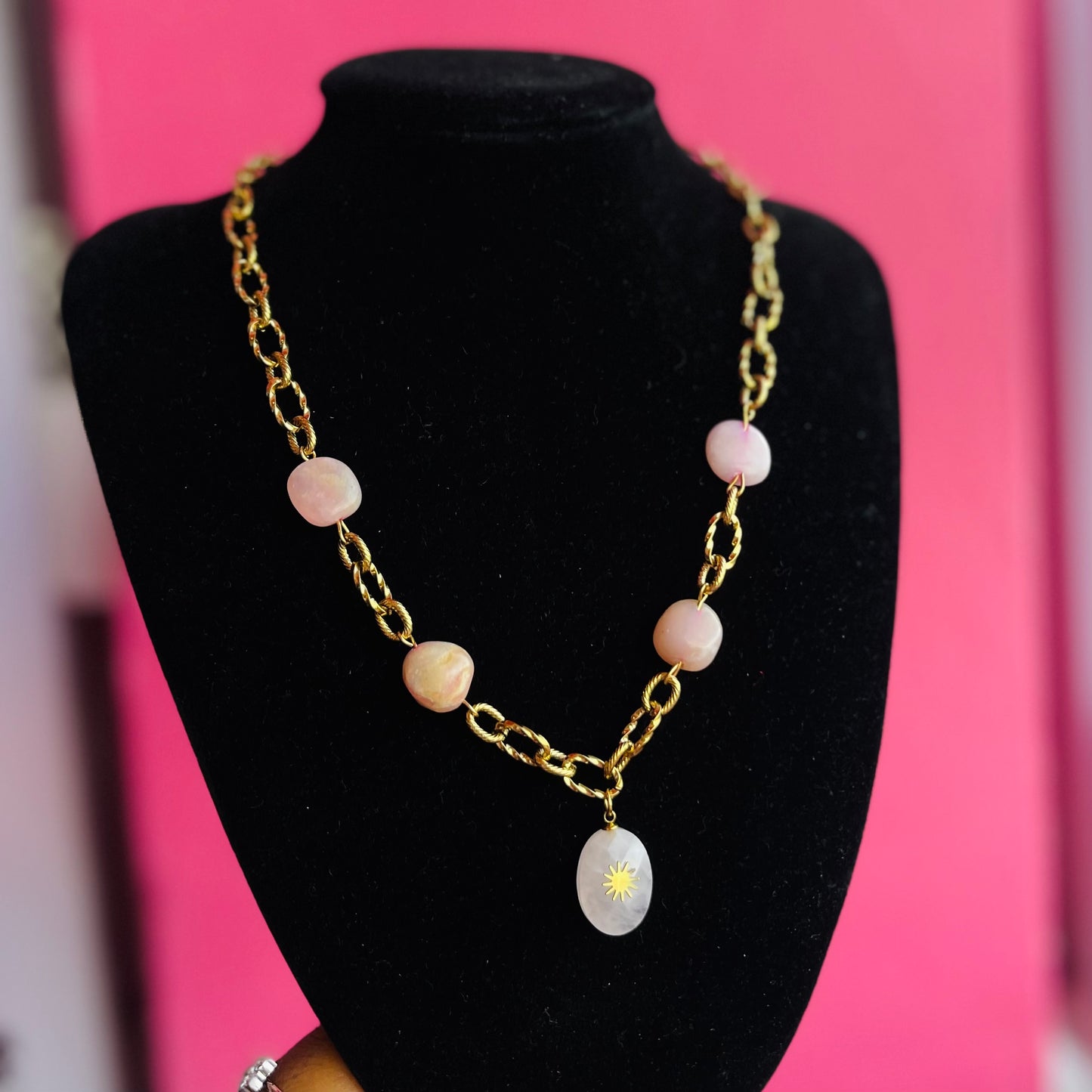 PINK DREAMS Statement Necklace