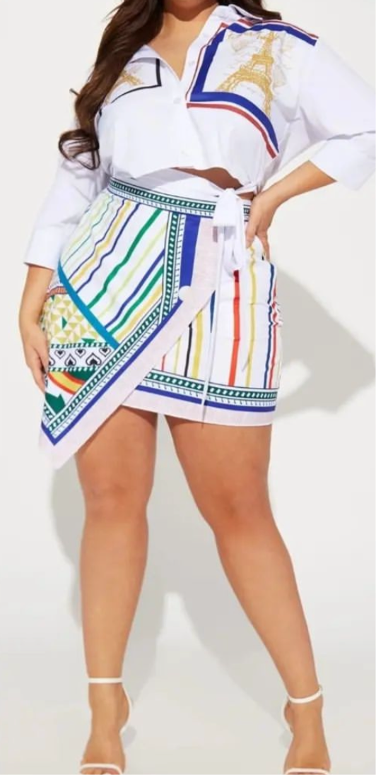 Paris Dreams Mini Skirt Set