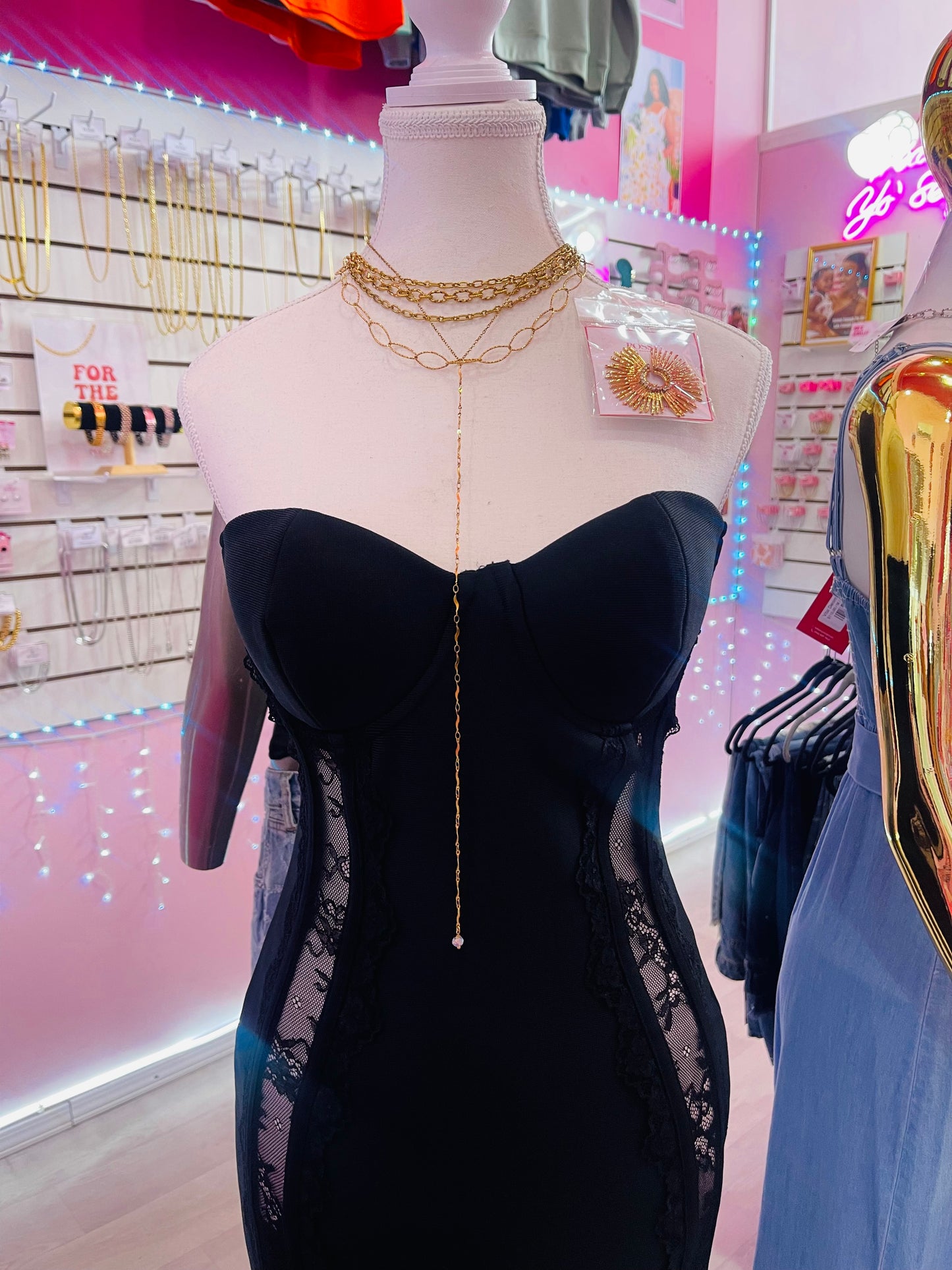 CLASSY COURT Body/Back Chain