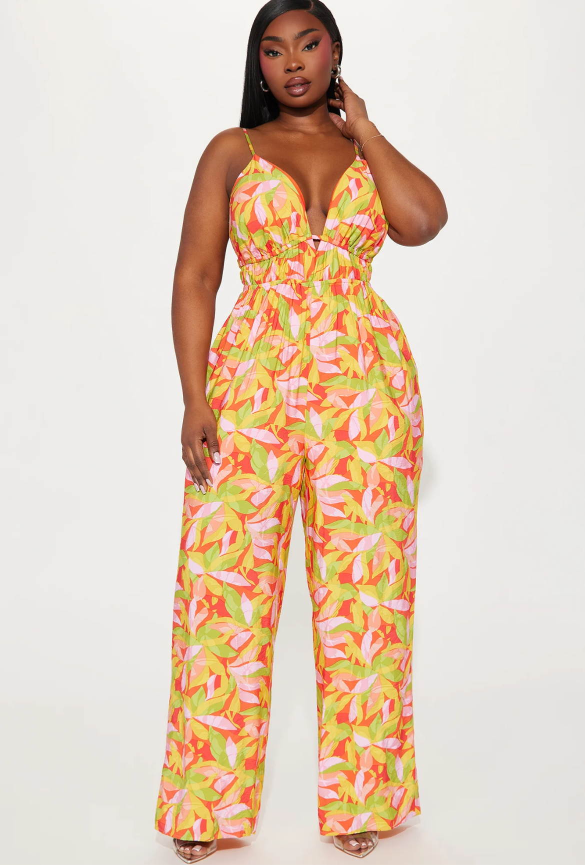 Travel Memories Jumpsuit Red/Combo