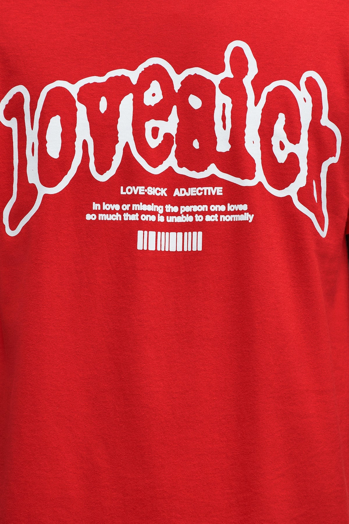 Lovesick Tee- Red