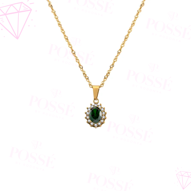 ICY DAISY Birthstone Necklace
