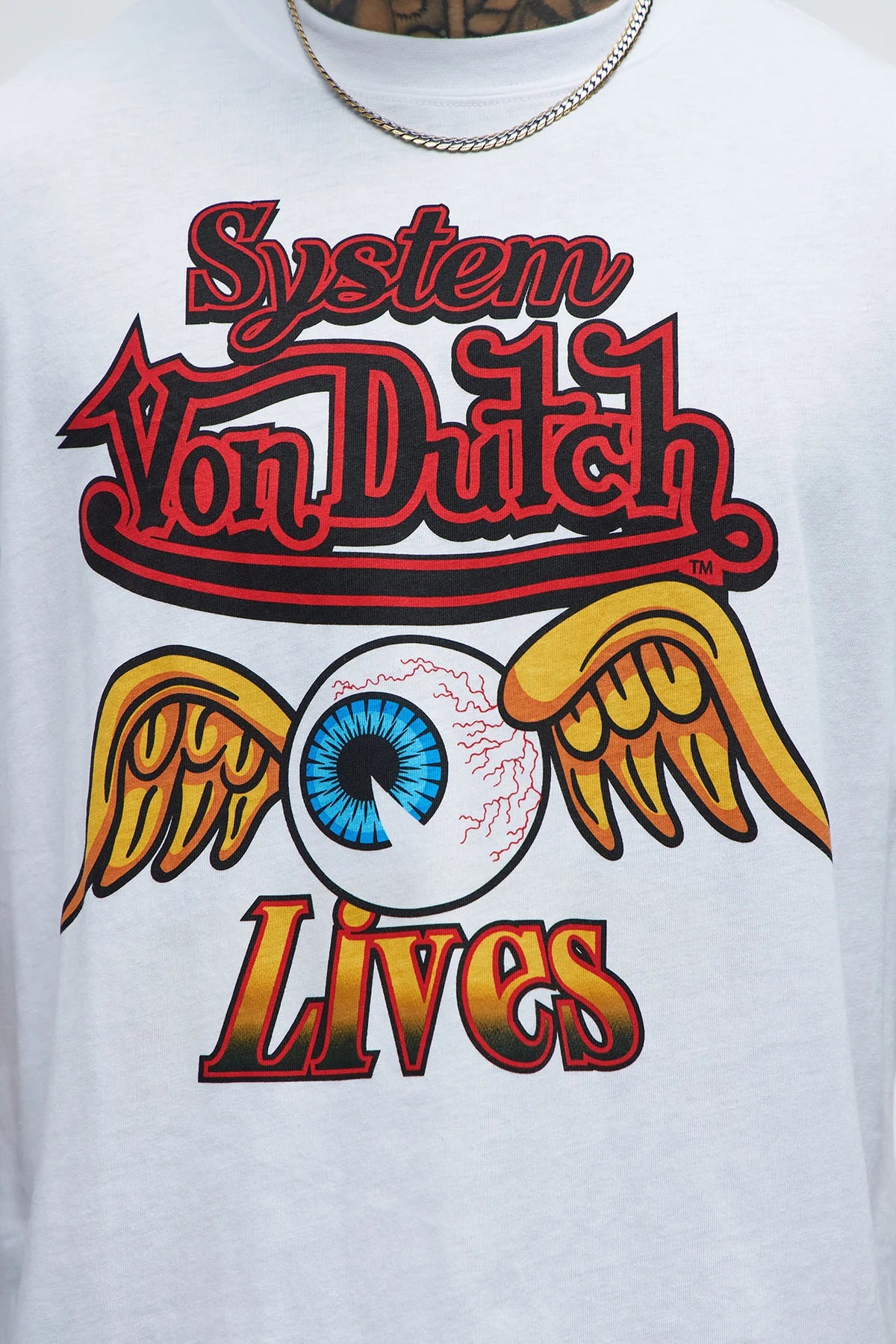 Von Dutch Tee- White