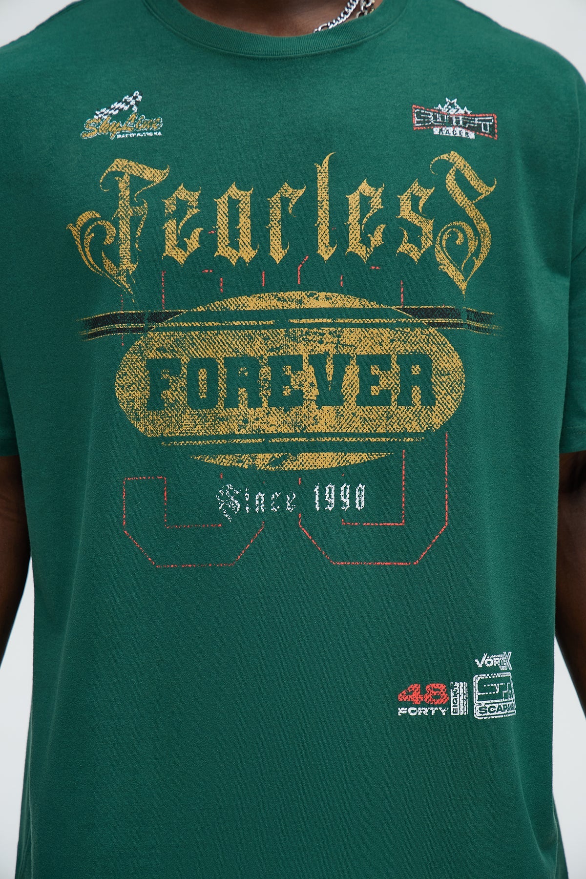 Fearless Forever Tee- Green