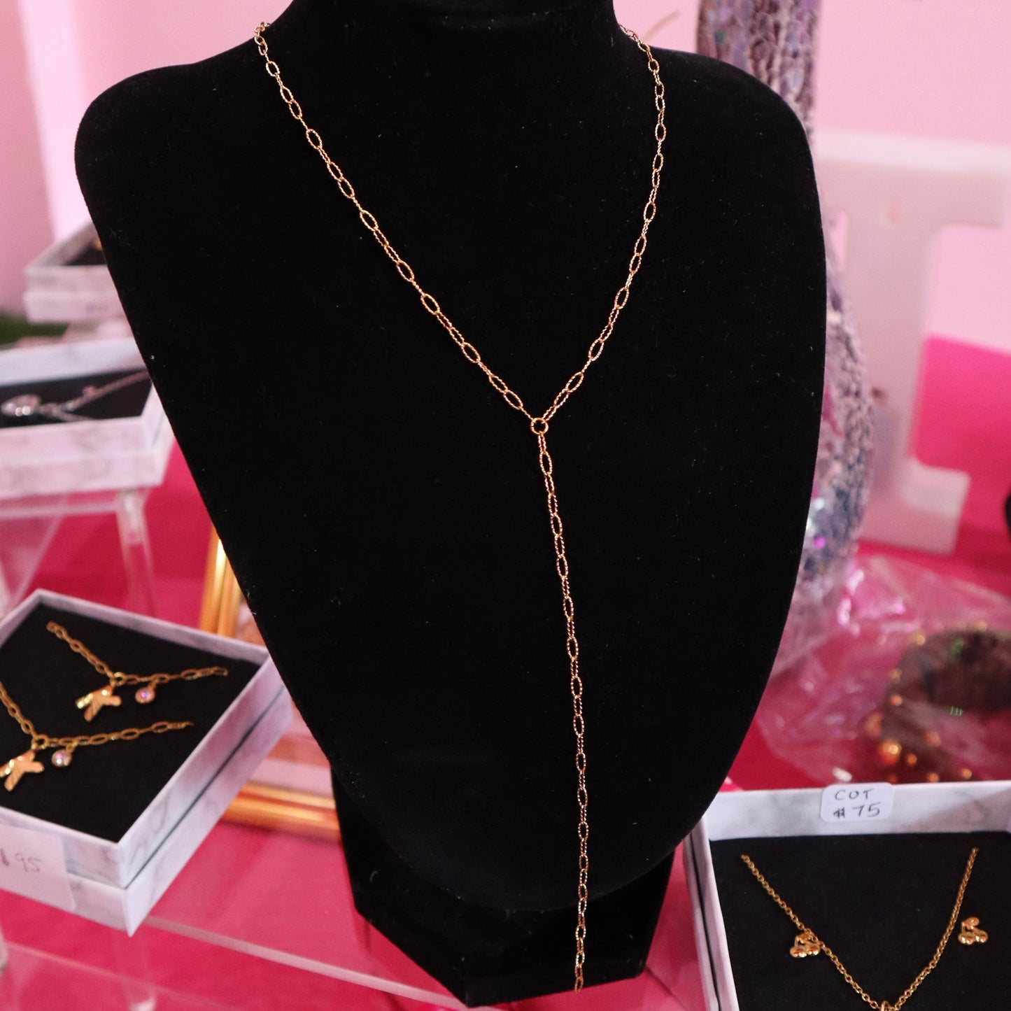 DELUXE Lariat Necklace