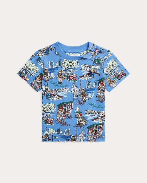 Ralph Lauren Paris Bear- Blue Flower