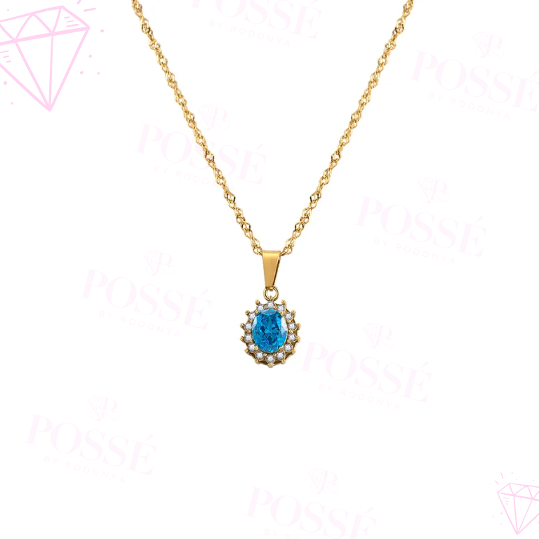 ICY DAISY Birthstone Necklace