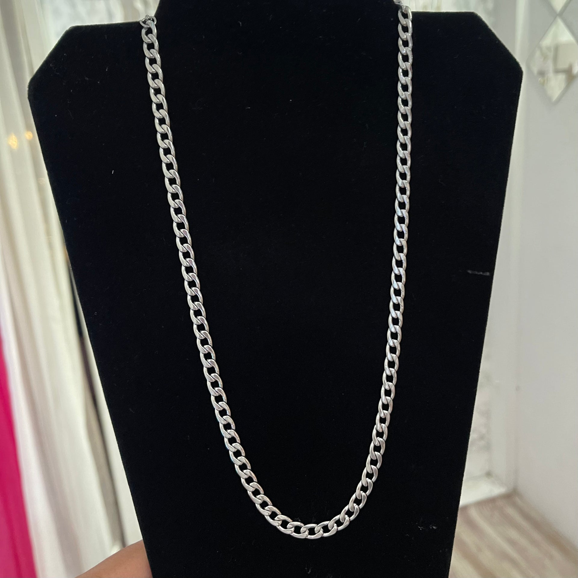 Silver Men's Monroe Necklace