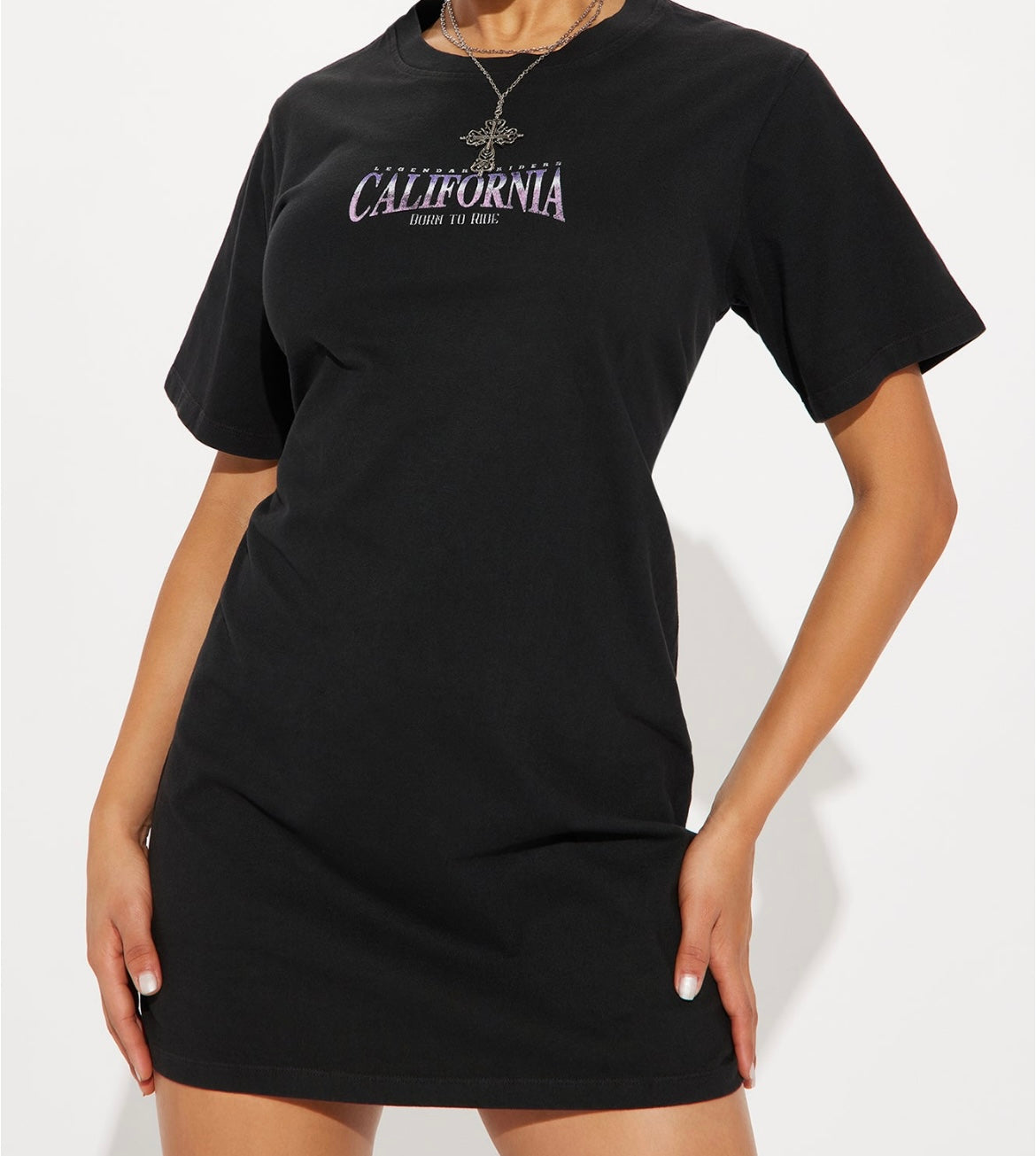 ‘California’ T-Shirt Dress