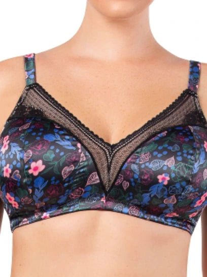 Parfait Bra - Black/Floral