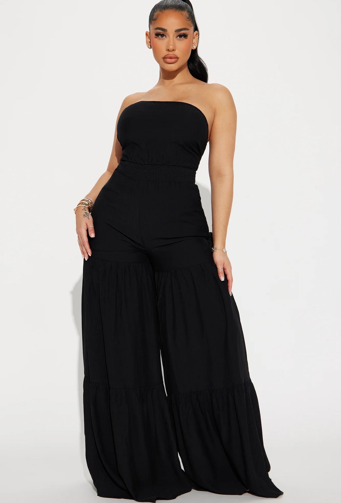 Talkin Brunch Jumpsuit Black