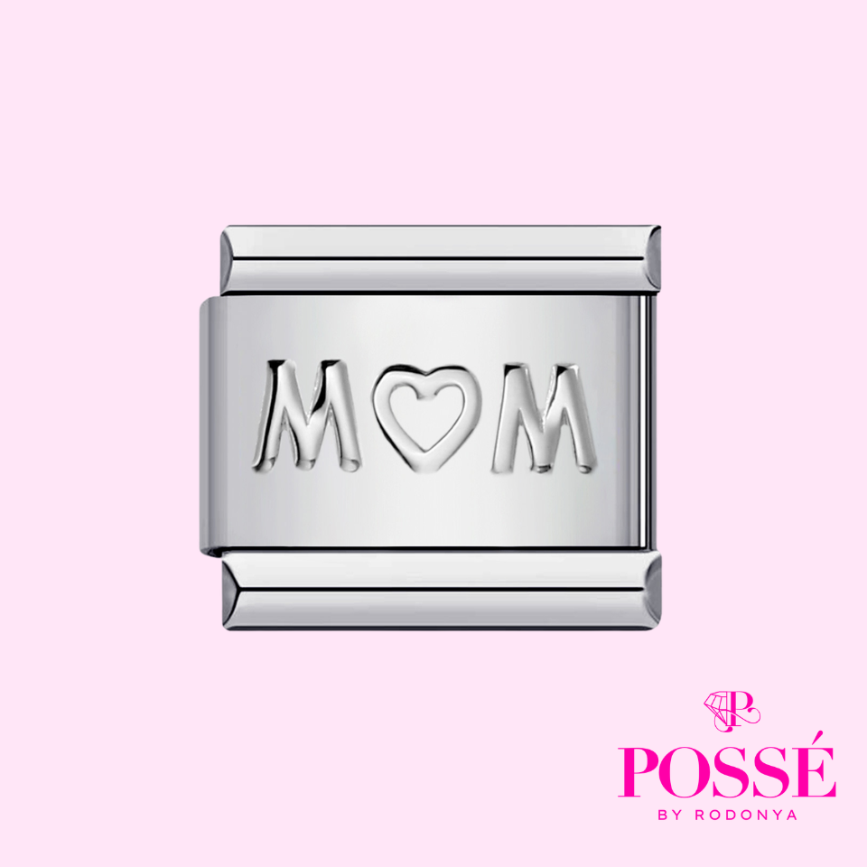 Silver MOM Elixir Charm