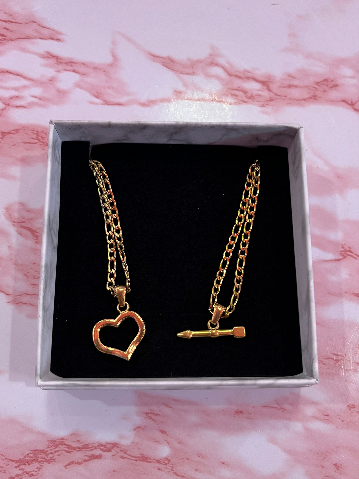 Heart and Arrow Set