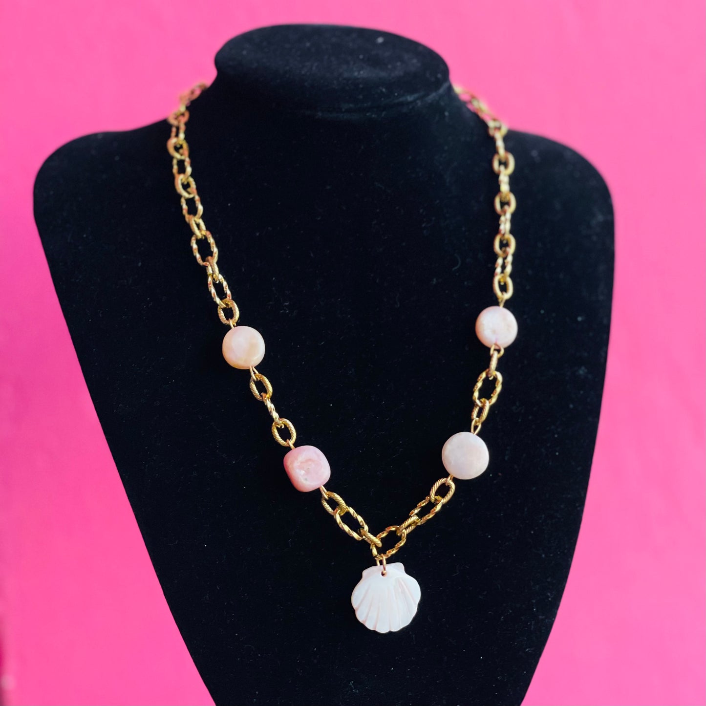PINK PARADISE Statement Necklace
