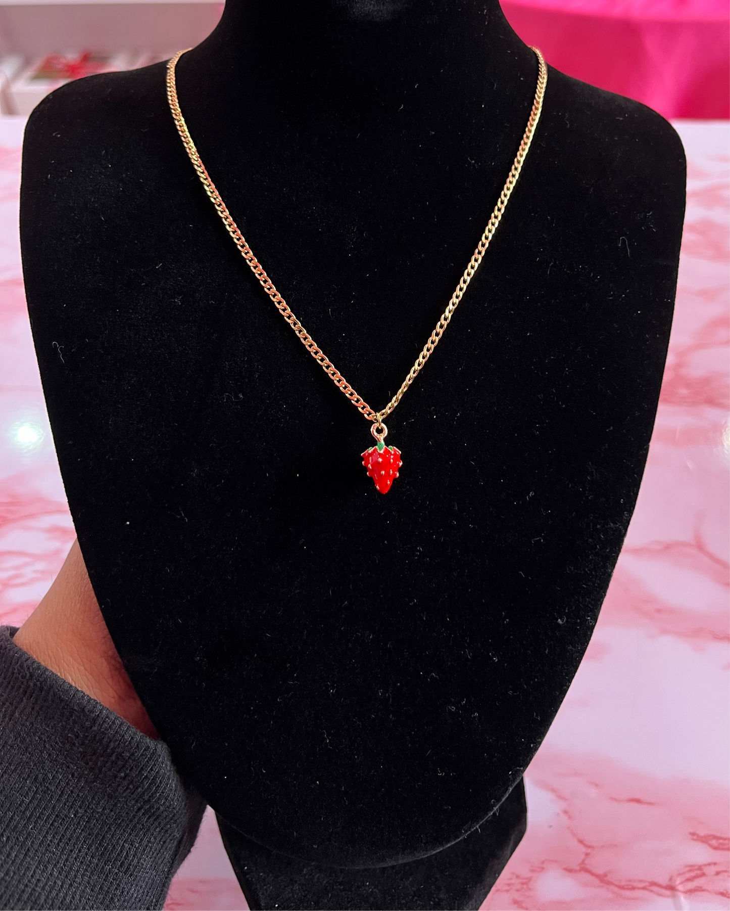 Strawberry Necklace