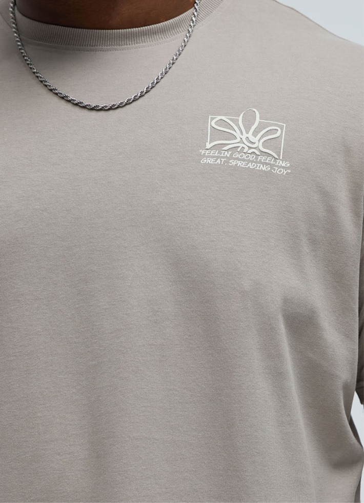 The Slow Day Tee- Sand