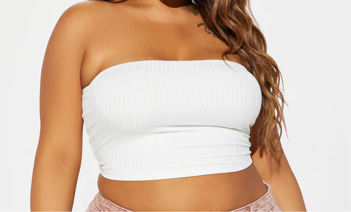 RIBBED TUBE TOP
