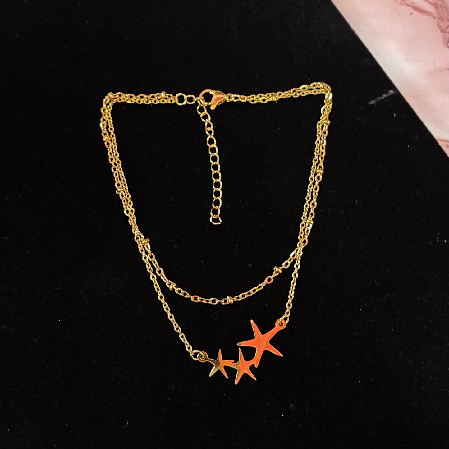STARS ALIGN Layered Anklet