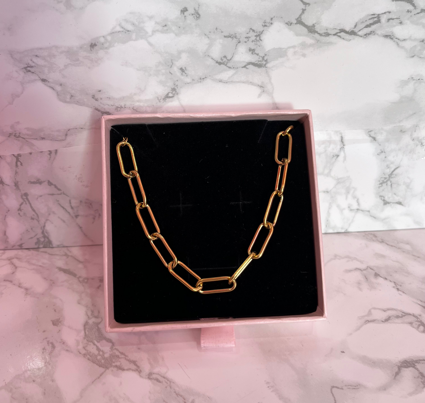 Chunky Paperclip Anklet