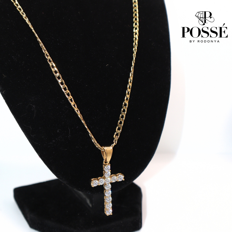 MAJESTY 24” Cross Pendant Necklace