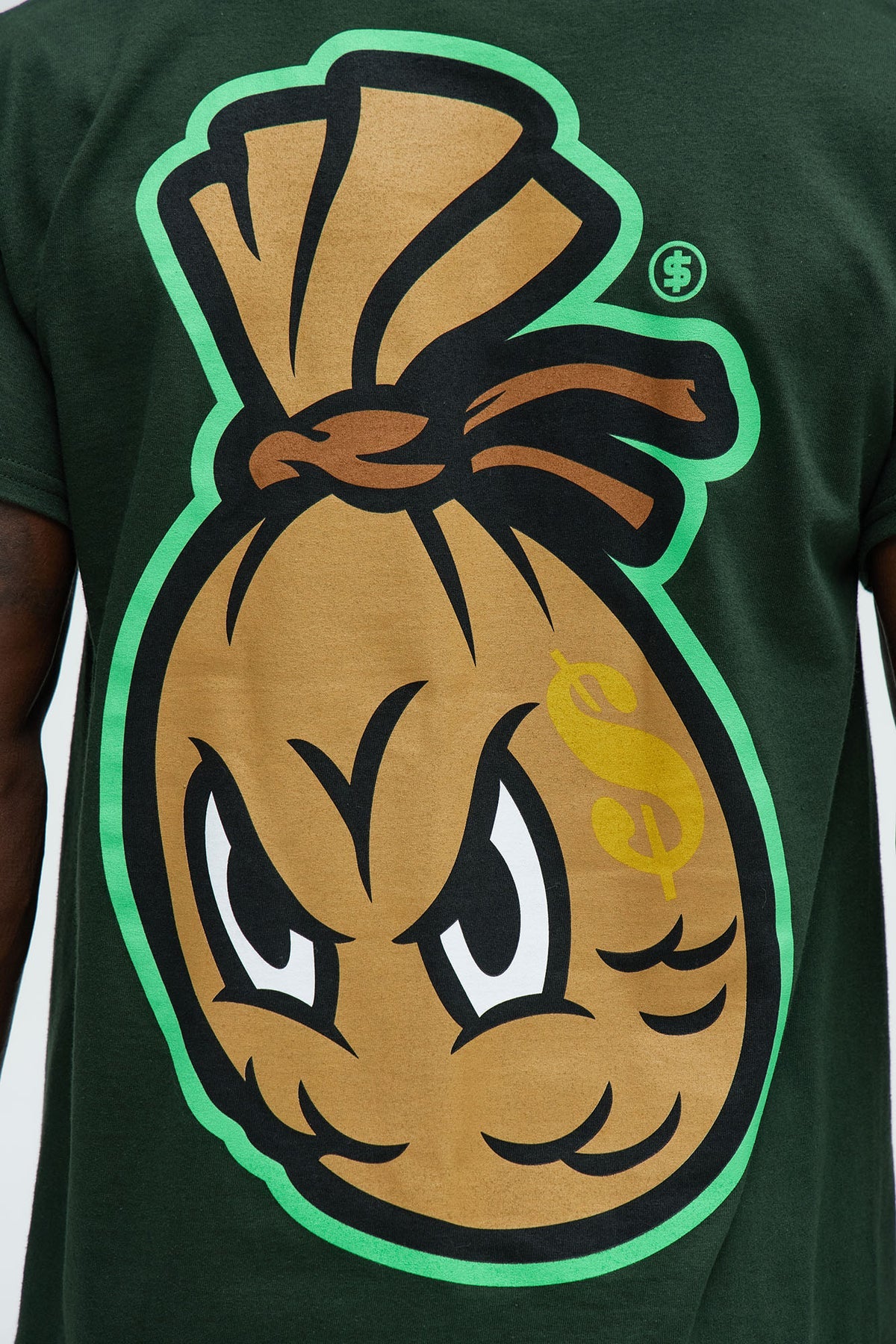 ‘CREAM’ Tee - Green