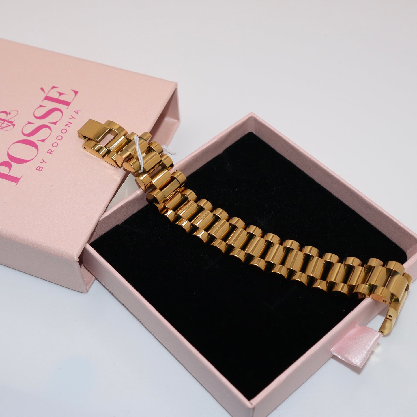 ALEX Watch Style Bracelet - Gold