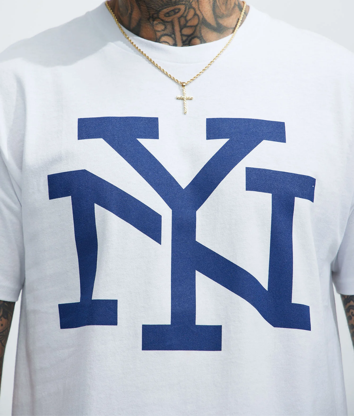 NYC The City That Never Sleeps Tee - White