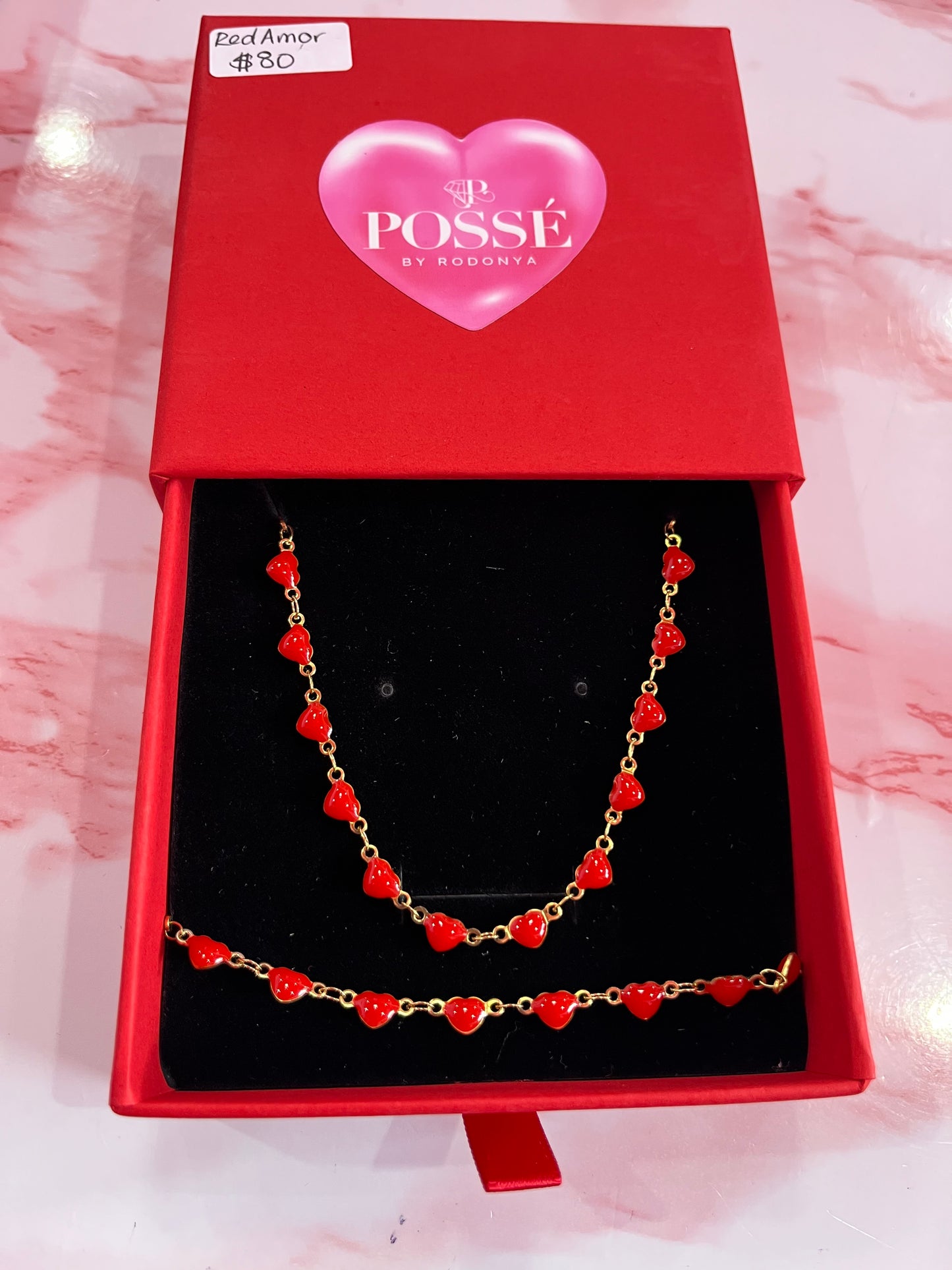 Red Amor Set