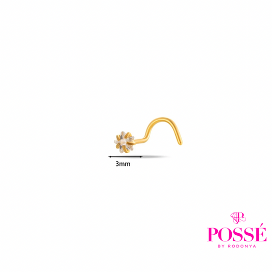 STAR CZ C-Rod Nose Ring