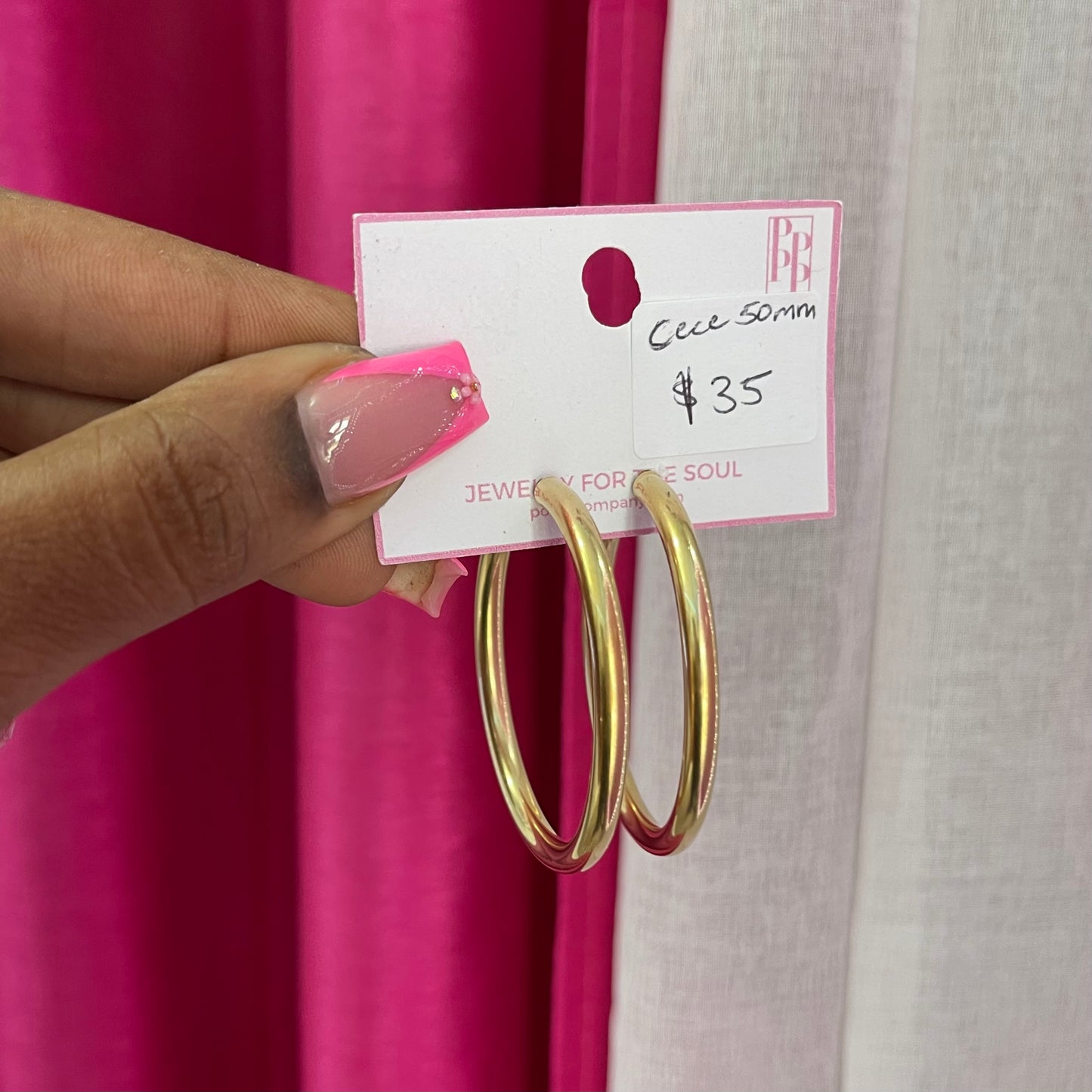 CECE Hoops - Gold