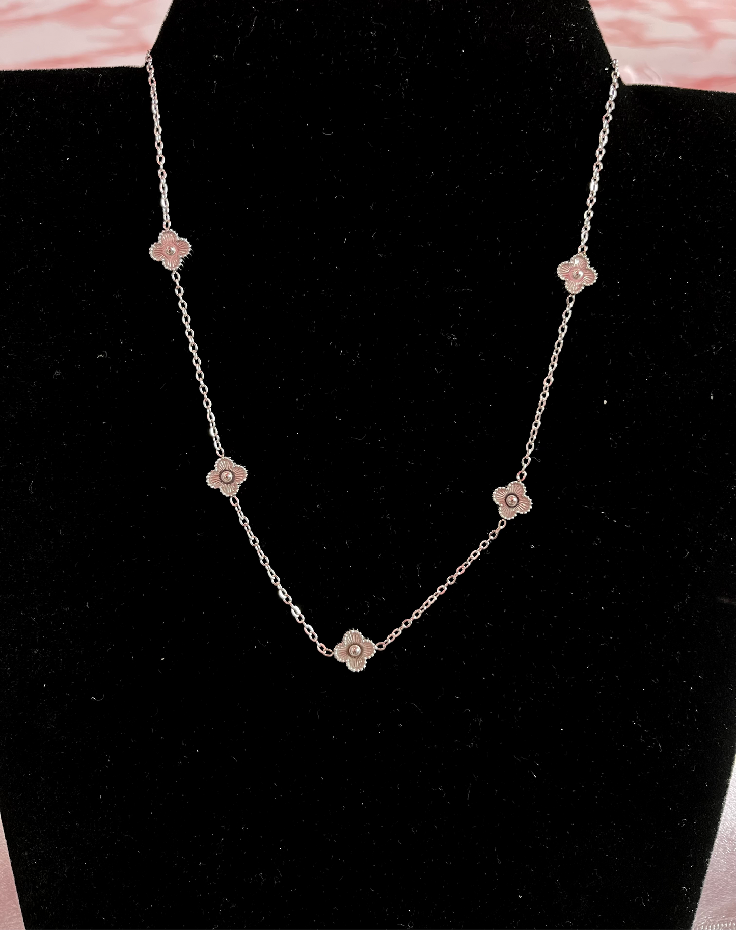 Lucky Charm Clover Necklace