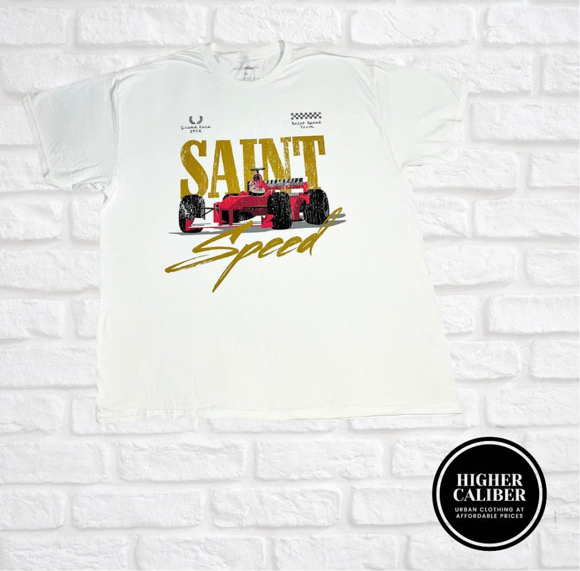 SAINT SPEED White Tee