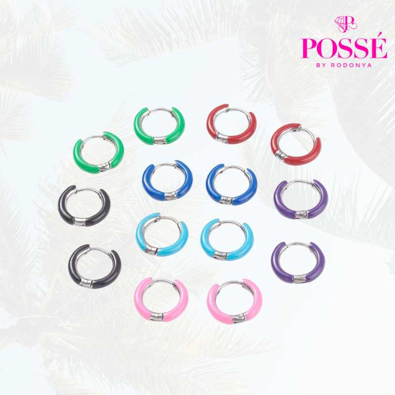 Kenzie Hoops (Silver)
