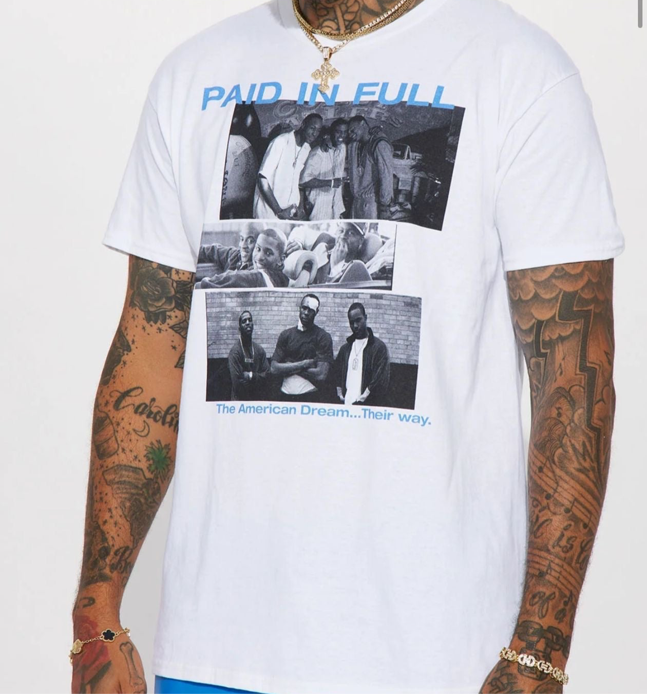 Paid in Full Tee - White