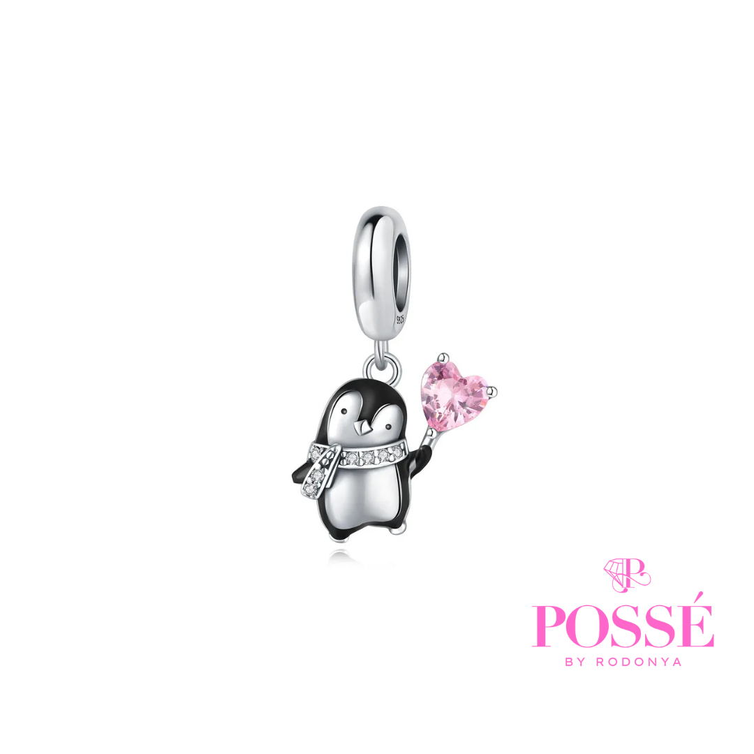 PINKY PENGUIN Luxury Sterling Silver Charm