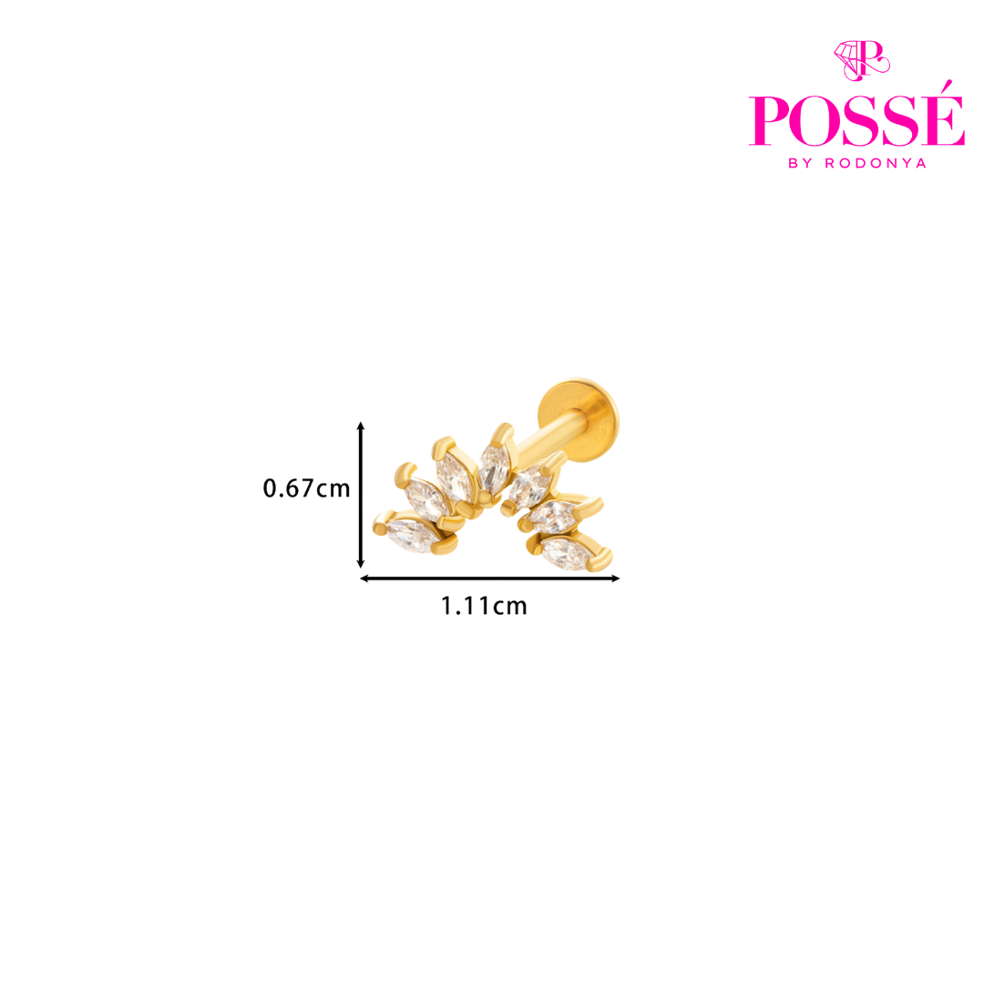 LOLITA FLATBACK (1pc) - Gold