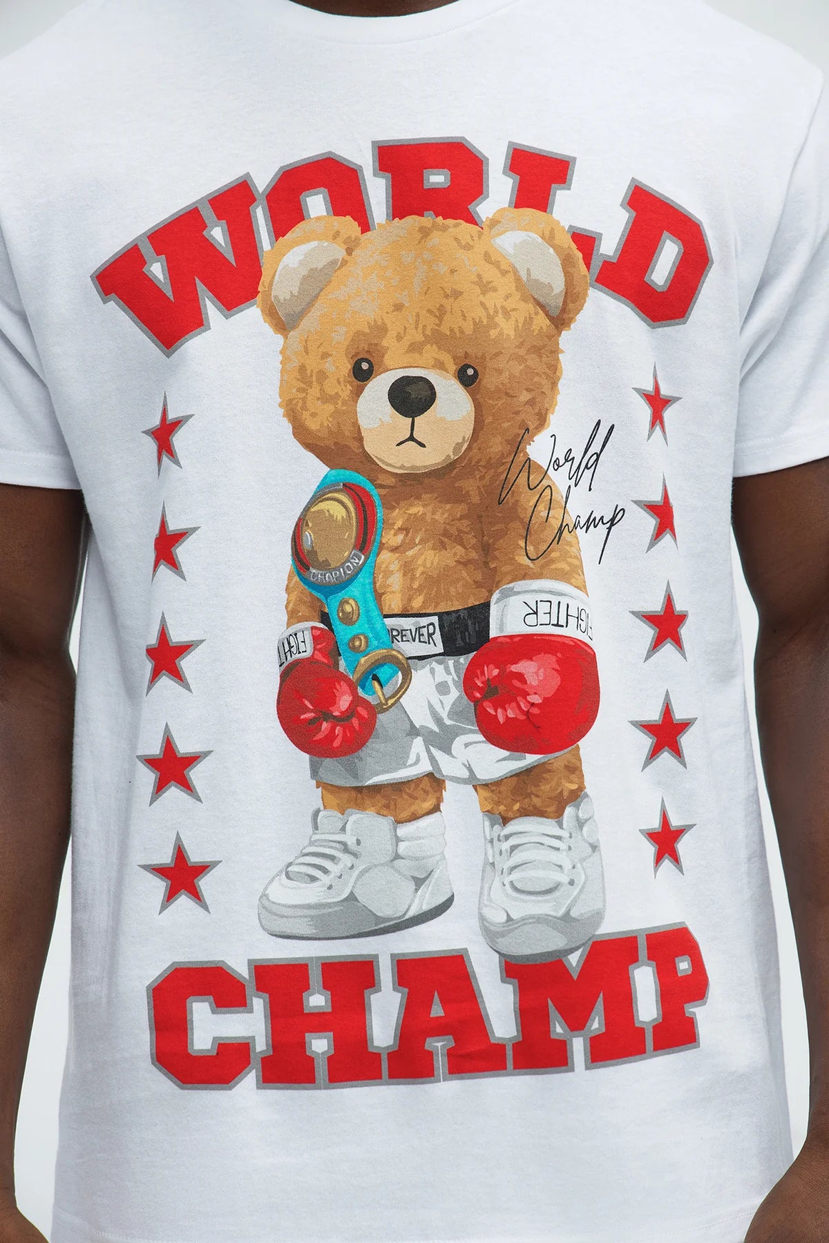 World Champ Tee- White