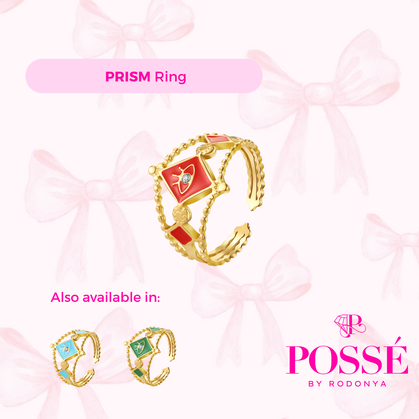 Prism Adjustable Ring