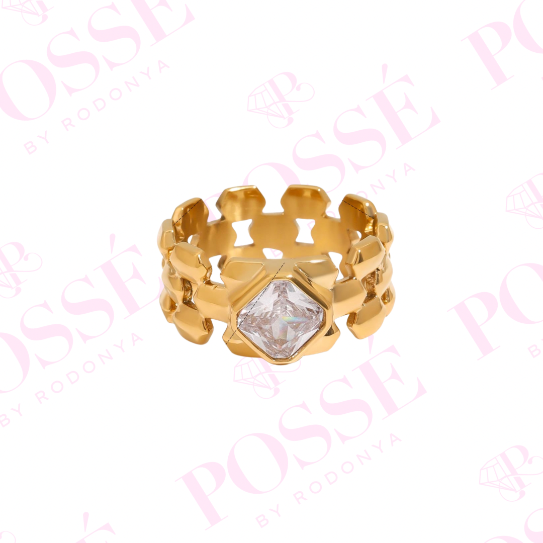Diamond Drift Ring